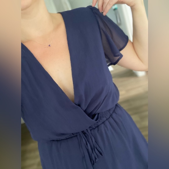 FRANCESCAS Navy Blue Dress - Picture 3 of 4